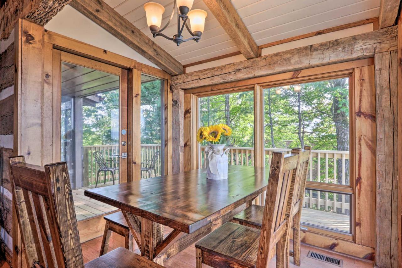 Upscale Gatlinburg Cabin Deck, Fire Pit And Hot Tub Dış mekan fotoğraf
