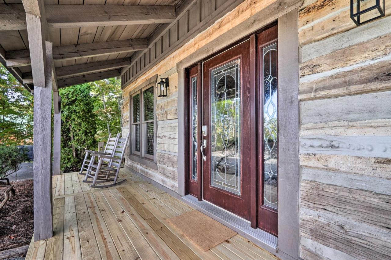 Upscale Gatlinburg Cabin Deck, Fire Pit And Hot Tub Dış mekan fotoğraf